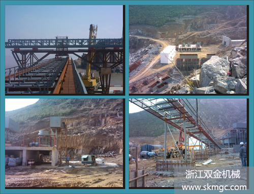 台州某砂石有限公司时产1000吨（约660方）,日产20000吨（约13200方）生产线